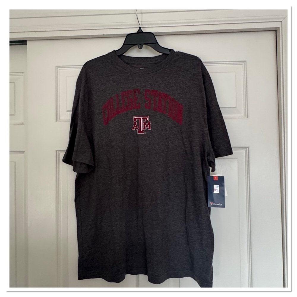 Fanatics Men's Texas A & M Aggies Charcoal College Station T-Shirt